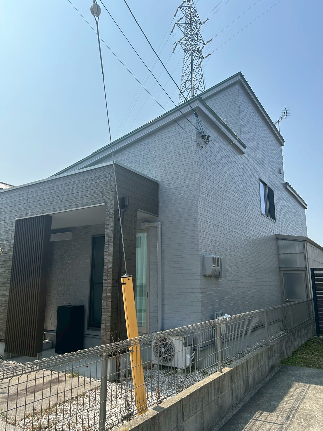 塗装後：左サイドもグレー基調で統一